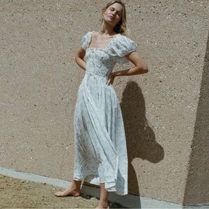 Doen Stanza Dress in Bluebell Ballad
